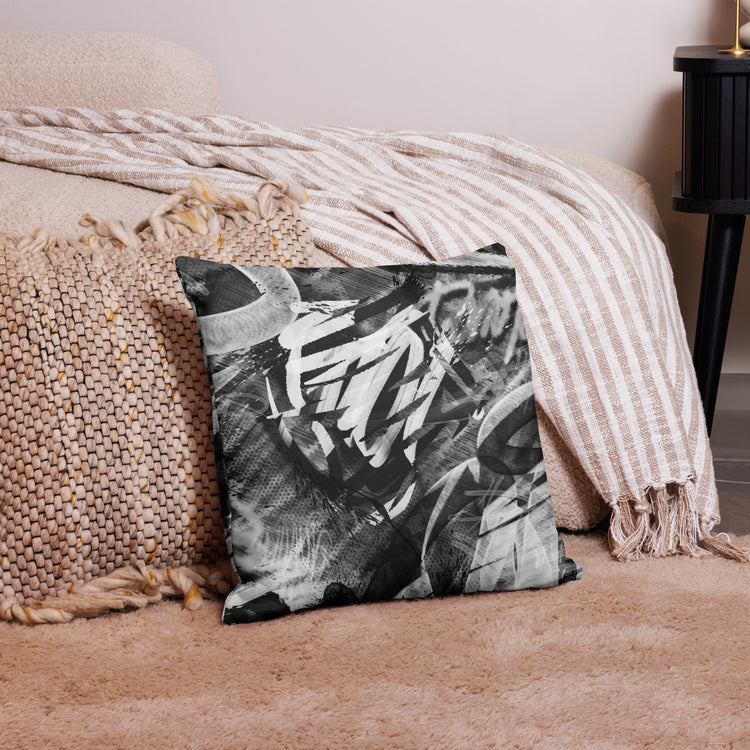Donut Hate Pink Sprinkles | Premium Pillow