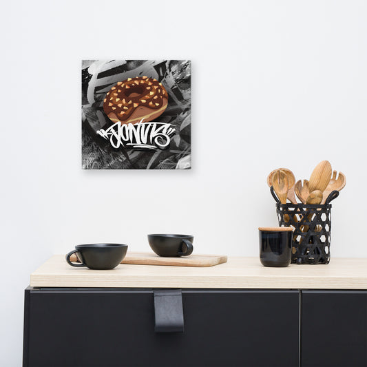 Chocolate Donut | Open Edition Canvas