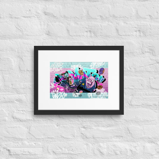 'Donut Hate' Pink | Open Edition Matted Print