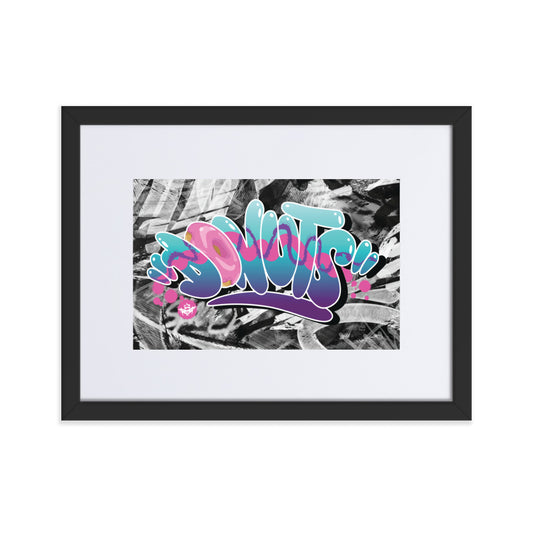 Donut Graffiti | Open Edition Matted Print